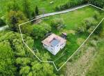 Beňuš-Gašparovo, nádherný pozemok 3251m2 s RD 
